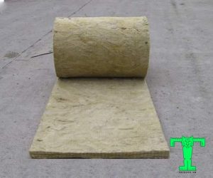 Bông khoáng Rockwool dạng cuộn không lưới dày 75mm-2