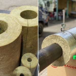 Tấm Bông Khoáng Rockwool Cách Nhiệt Cách Âm Tiền Giang "Mượt nhất"