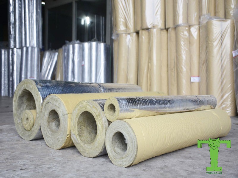 bông khoáng rockwool ống phi 377-1